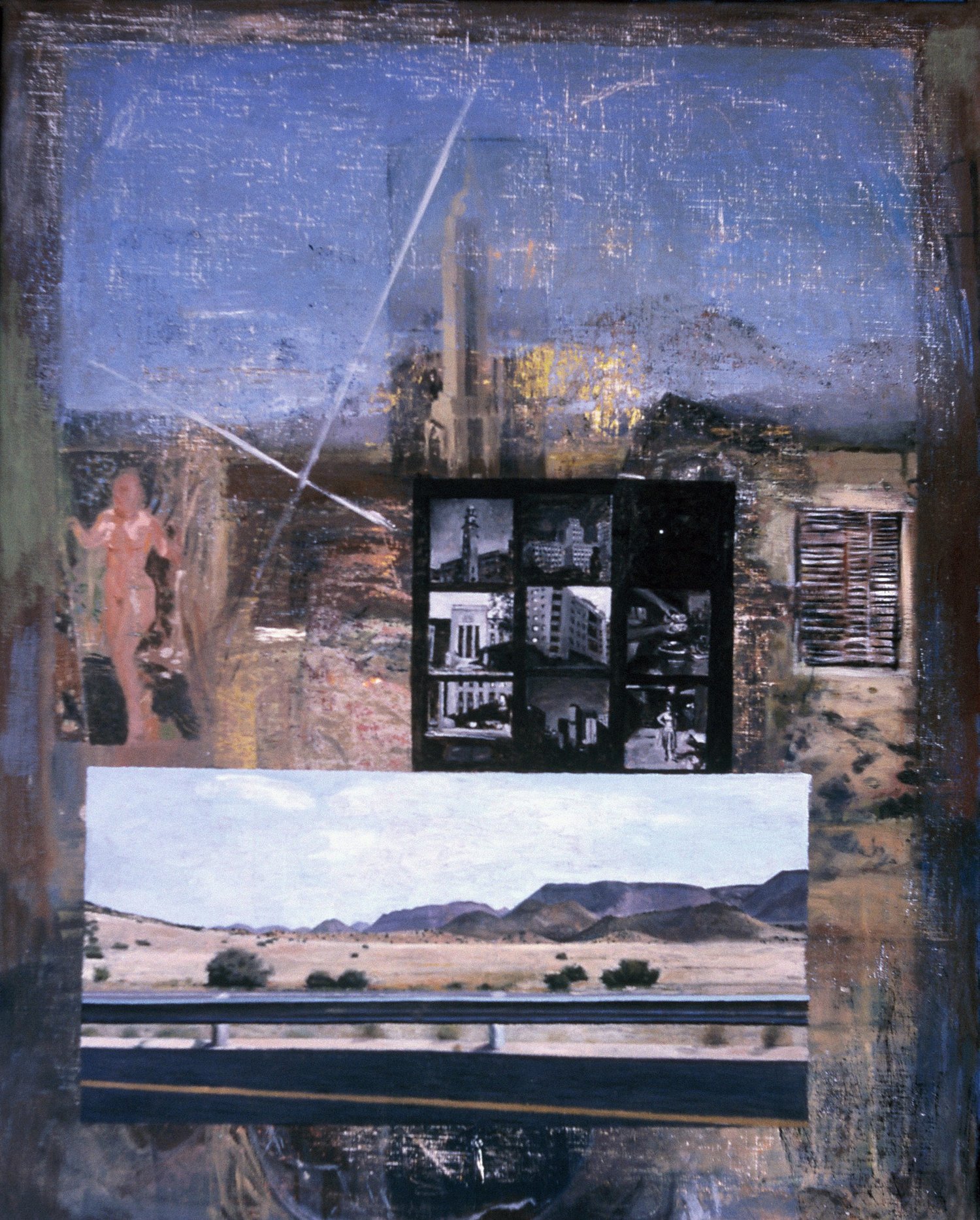 Empire Estate Karoo Landscape 1997, Oil on Canvas, 109 x 82 cm