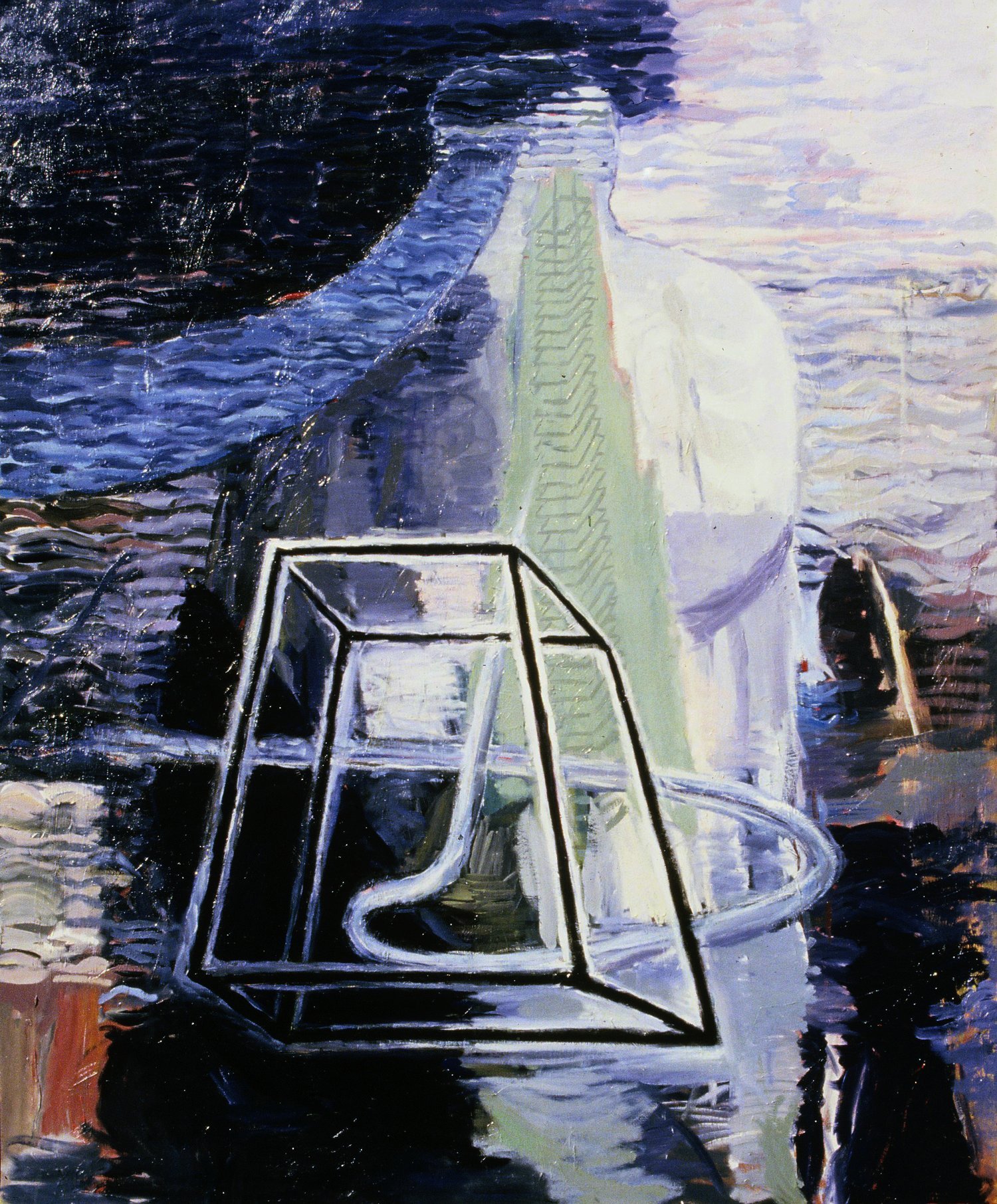 Looking to the Future 1985, Oil on Canvas, 152 x 121.9 cm