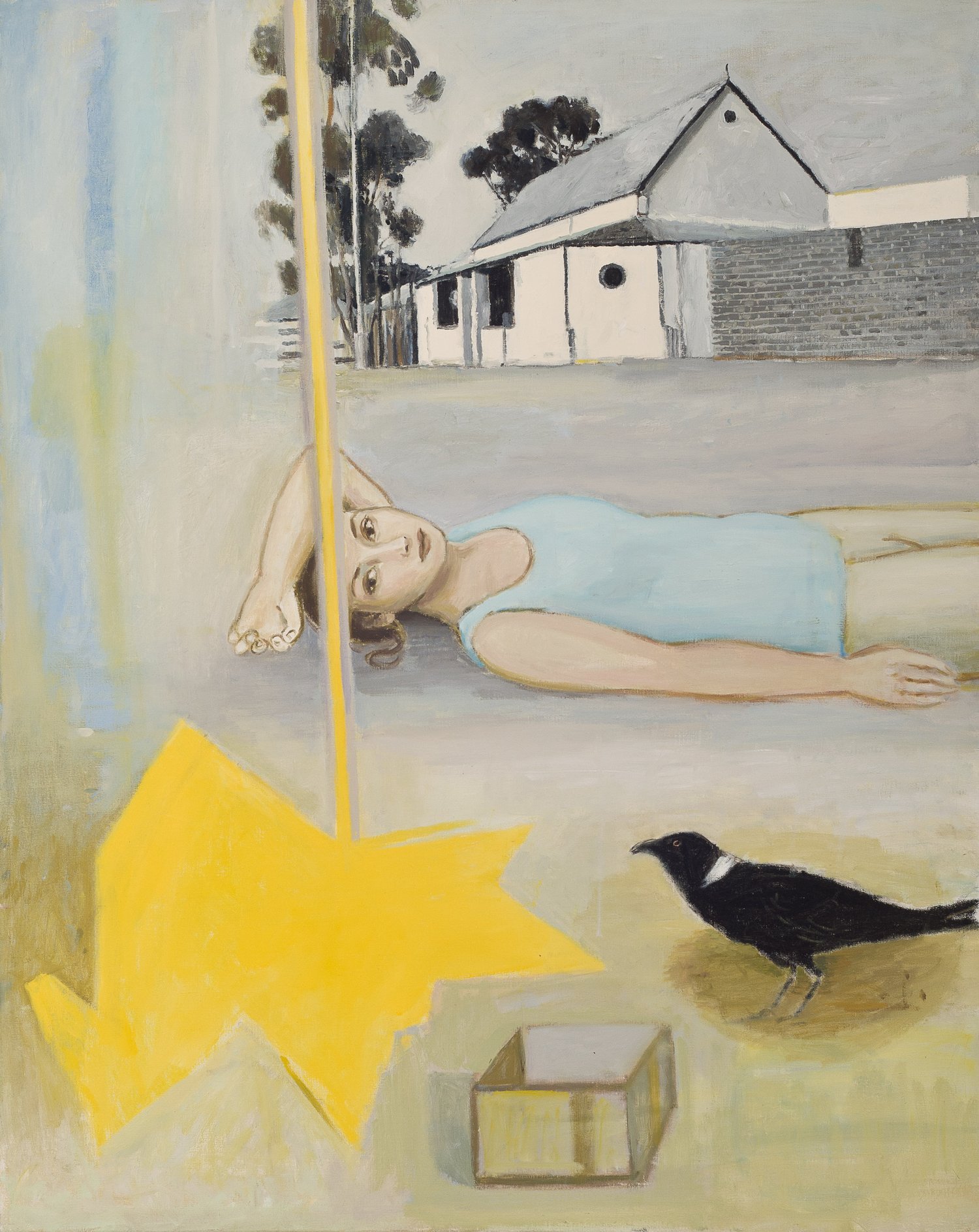 Single Photon 2011, Oil on Canvas, 117 x 94cm