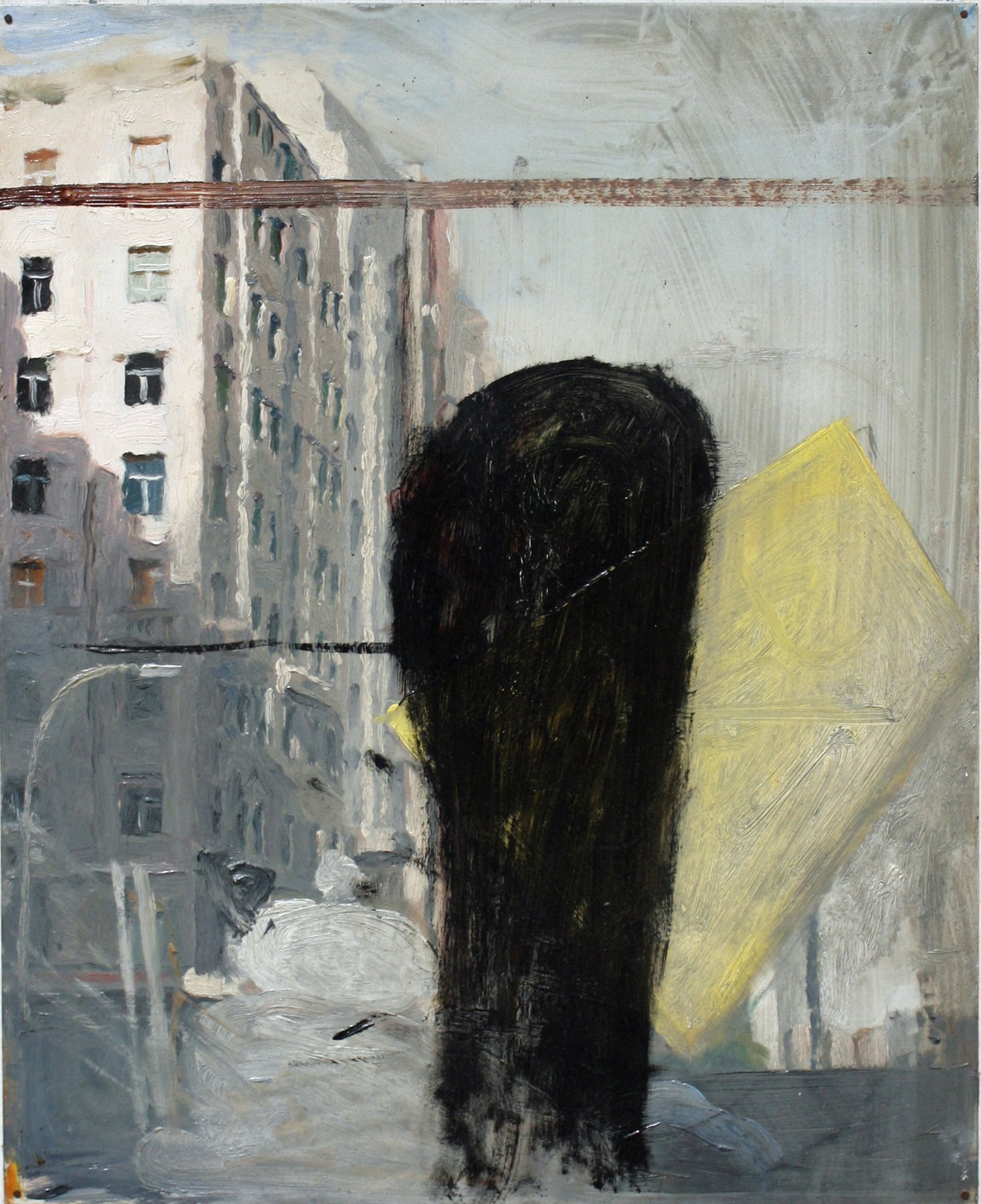 State of Mind 1993, Oil on Metal, 35 x 24 cm